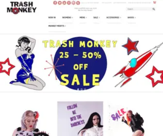 Trashmonkey.com.au(Vintage Dresses) Screenshot