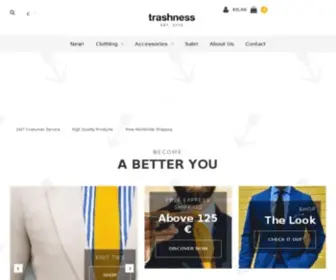 Trashness.com(We are Trashness) Screenshot