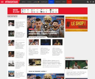 Trashtalk.co(Actu NBA & Basket au quotidien) Screenshot