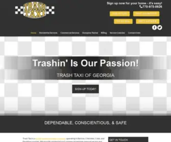 Trashtaxiofgeorgia.com(Garbage Collection) Screenshot