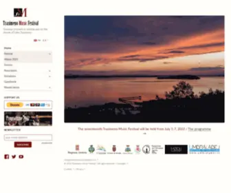 TrasimenomusicFestival.com(Trasimeno Music Festival) Screenshot