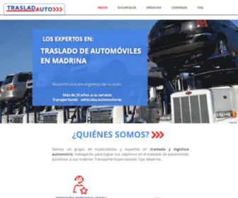 Trasladodeautos.com(TRASLADAUTO Traslado de Autos) Screenshot