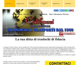 Traslochi-Latina.com(Traslochi Latina Trasporto Pianoforti Latina) Screenshot