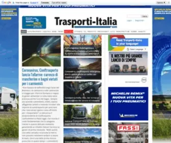 Trasporti-Italia.com(Trasporti-Italia Il portale italiano dei trasporti e della logistica) Screenshot