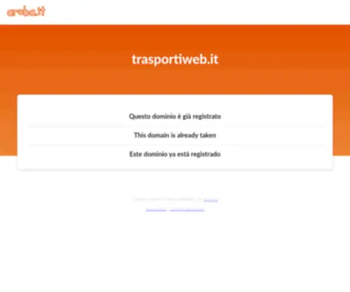 Trasportiweb.it(Al centro dei trasporti) Screenshot