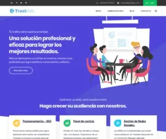 Trastads.com(Ad Network) Screenshot