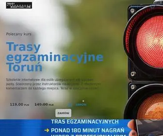 TrasyegzaminacyjNe.eu(Trasy egzaminacyjne) Screenshot