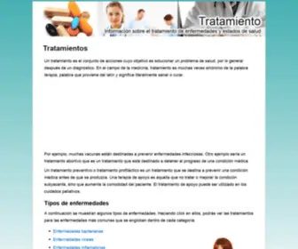 Tratamiento.de(Información sobre tratamientos) Screenshot