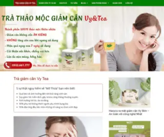 TrathaomocGiamcanvytea.com(Trà giảm cân Vy Tea chính hãng Havyco) Screenshot