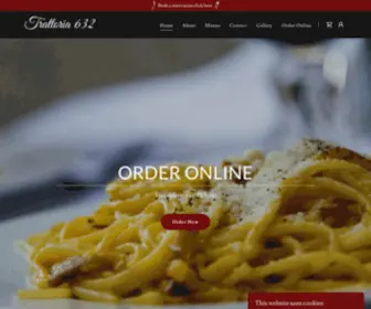 Trattoria632.com(Trattoria 632) Screenshot