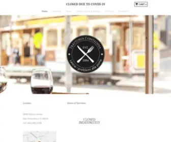Trattoriacontadina.com(Trattoria Contadina) Screenshot