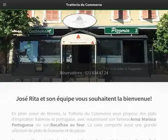 Trattoriaducommerce.ch(Restaurant Trattoria du Commerce) Screenshot