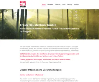 Traub-Haustechnik.de(Traub Haustechnik GmbH) Screenshot