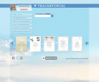 Trauerportal.at(Suche) Screenshot