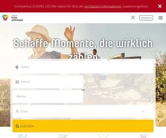 Traum-Ferienwohnungen.ch(Ferienwohnungen & Ferienhäuser günstig von privat mieten) Screenshot