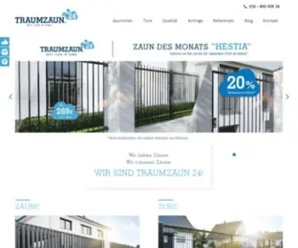 Traum-Zaun24.de(TRAUMSERVICE) Screenshot