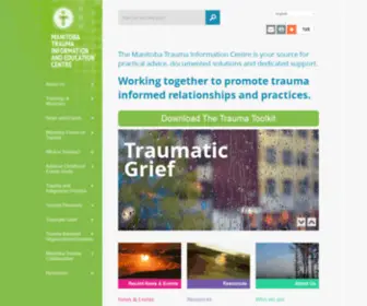 Trauma-Informed.ca(Manitoba Trauma Information and Education Centre Manitoba Trauma Information and Education Centre) Screenshot