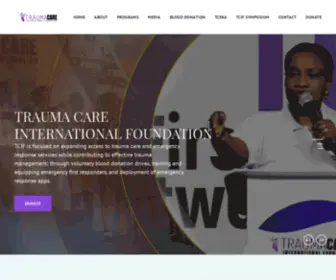 Traumacareinternational.org(Trauma Care International Foundation) Screenshot