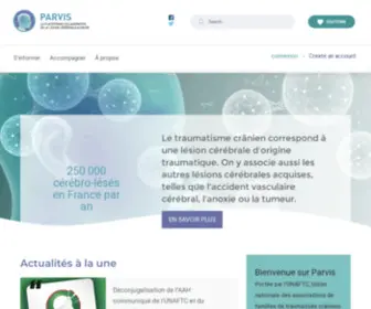 Traumacranien.org(Espace PARVIS) Screenshot