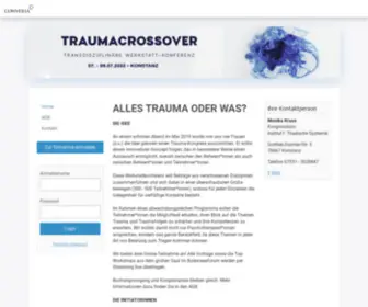 Traumacrossover.de(Traumacrossover 2022) Screenshot