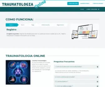 Traumatologiaonline.com(Como funciona Traumatologia Online) Screenshot