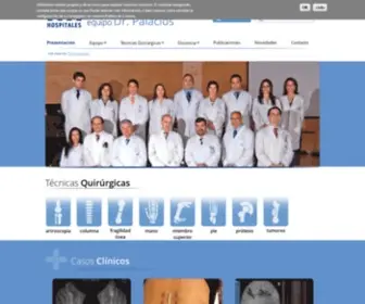 Traumatologiasanchinarro.com(Traumatología) Screenshot