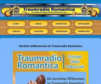 Traumradio-Romantica.de(Traumradio Romantica) Screenshot