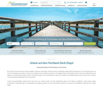 Traumurlaub-FDZ.de(Ferienwohnung oder Ferienhaus Fischland) Screenshot