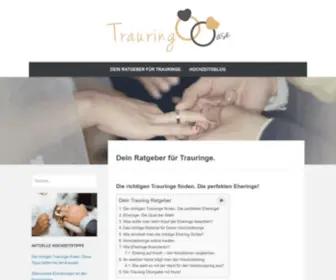 Trauringoase.de(Trauringe Online Shop) Screenshot
