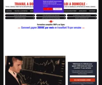 Travailadomicileserieux.com(Par Mois) Screenshot