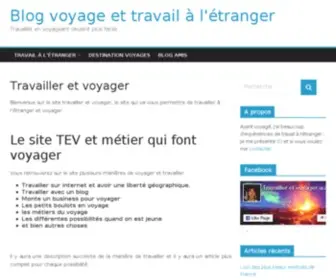 Travailler-ET-Voyager.fr(Blog) Screenshot