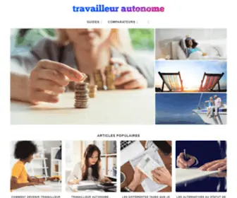 Travailleur-Autonome.co(Travailleur Autonome) Screenshot