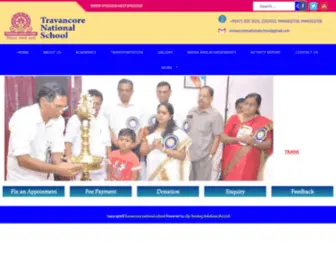 Travancorenationalschool.com(Travancorenationalschool) Screenshot