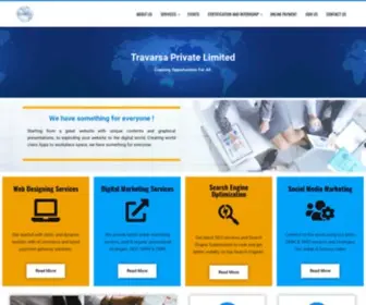 Travarsa.com(Travarsa Private Limited) Screenshot