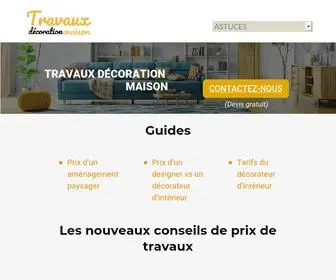 Travaux-Decoration-Maison.fr(Travaux decoration maison) Screenshot