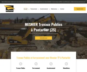 Travaux-Publics-Mesnier.fr((25)) Screenshot