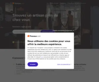 Travaux.com(Site) Screenshot