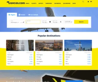 TravCos.com(Compare cheap flights) Screenshot