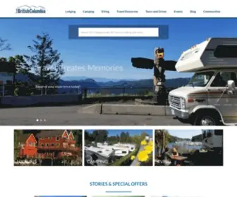 Travel-British-Columbia.com(Travel British Columbia) Screenshot