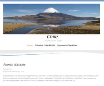 Travel-Chile-Blog.net(Travel Chile Blog) Screenshot