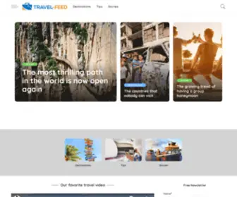 Travel-Feed.com(Home) Screenshot