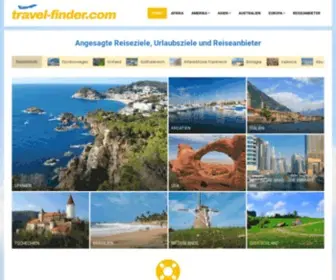 Travel-Finder.com(Reise und Urlaubsziele) Screenshot