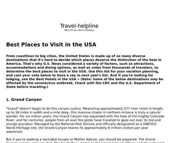 Travel-Helpline.com(Airline Phone Number) Screenshot