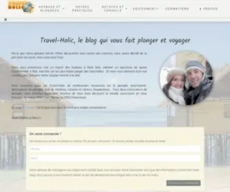 Travel-Holic.net(Blog Plongée et Voyages) Screenshot