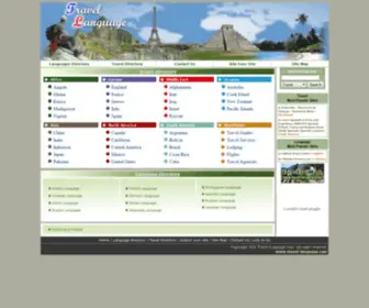 Travel-Language.com(Travel Directory & Language Directory) Screenshot