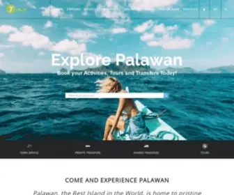Travel-Palawan.com(Discover Palawan) Screenshot