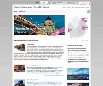 Travel-Russia.com(Travel to Russia) Screenshot