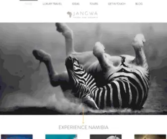 Travel-TO-Namibia.com(Jangwa Tours and Safaris) Screenshot