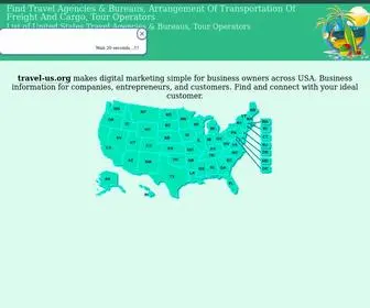 Travel-US.org(Travel Agencies & Bureaus) Screenshot