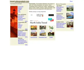 Travel-Uttarpradesh.com(Uuttar Pradesh) Screenshot